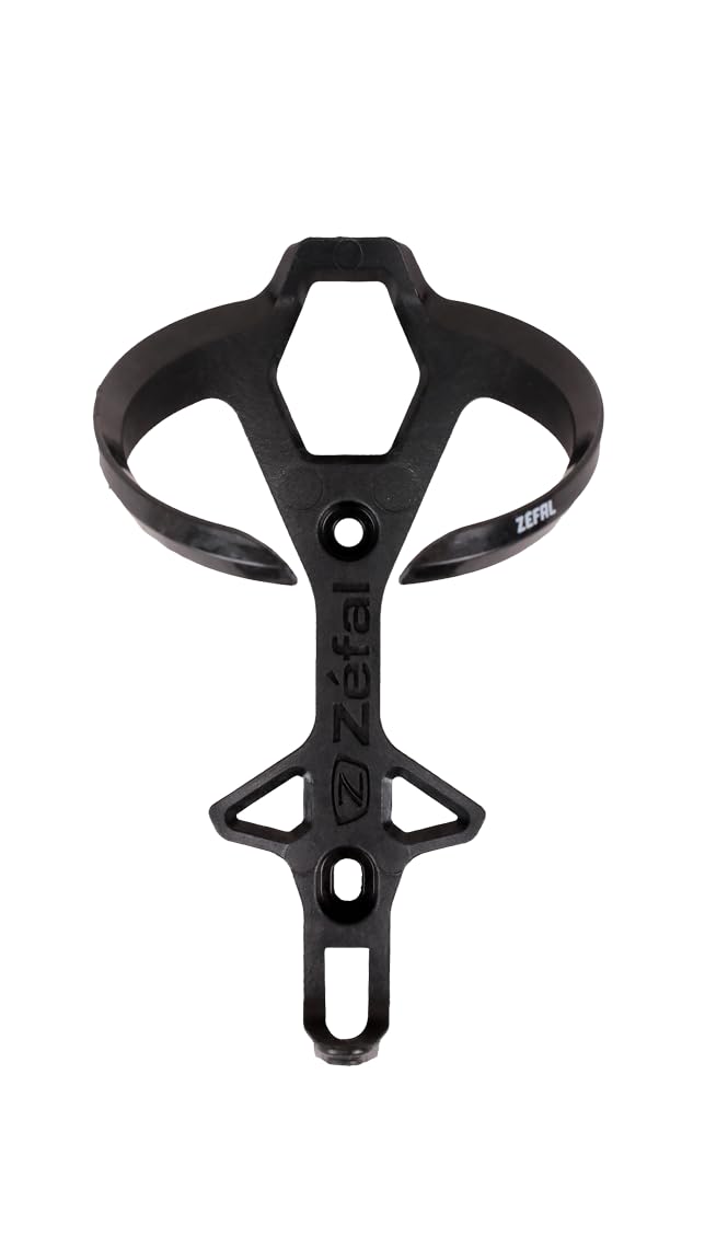 Zefal Pulse L2 Carbon Bottle Cage â€“ Black â€“ Ultralight 18 g Injected Carbon Fiber Design with Top-Load Access, Universal 72â€“76 mm Fit, 7075 T6 Aluminum Screws Included - Image 2